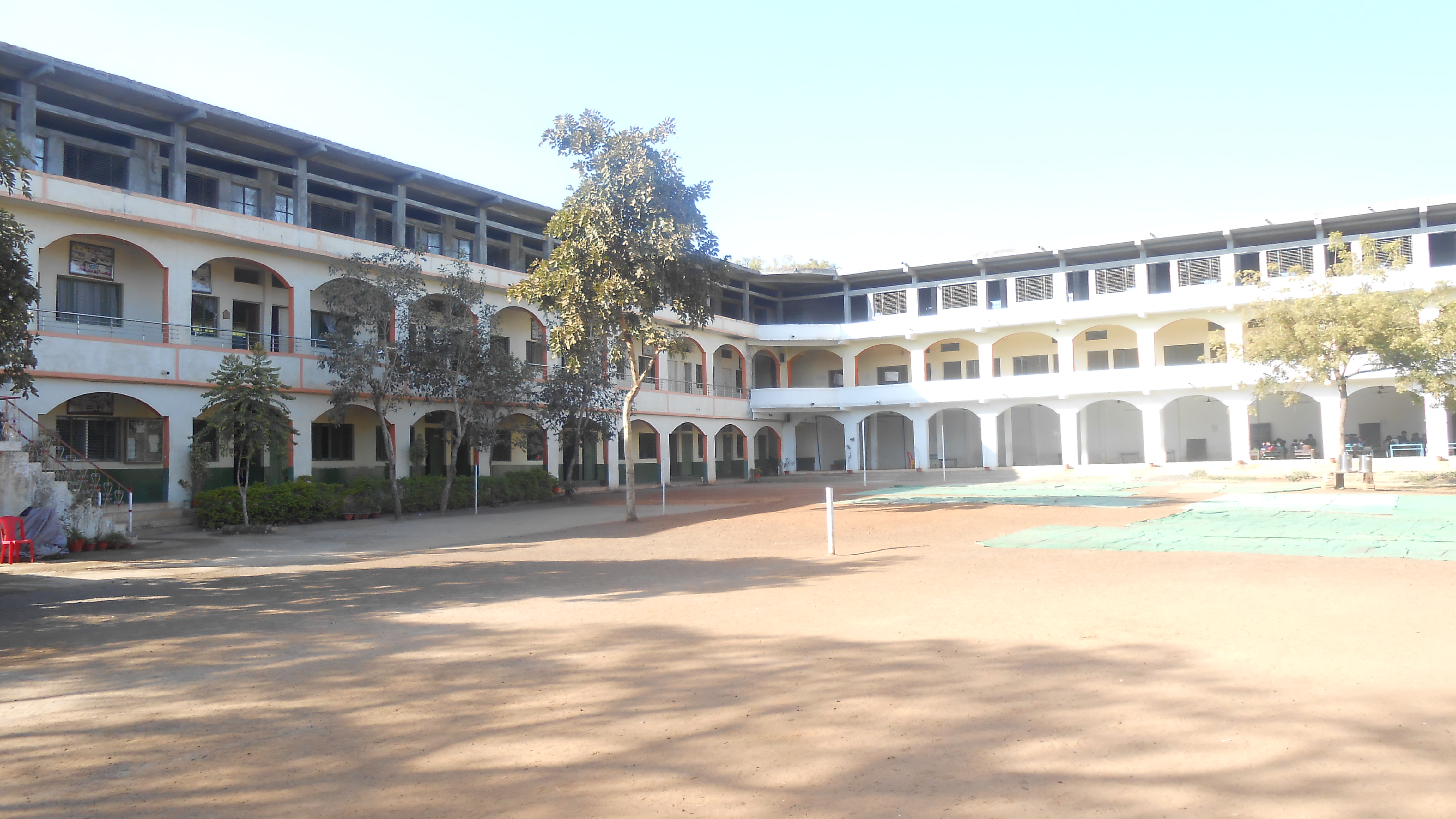 Students Exercising